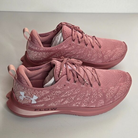 Under Armour Women Flow Velociti 3 Running Shoe Pink Rose Sz 12 - Picture 3 of 10